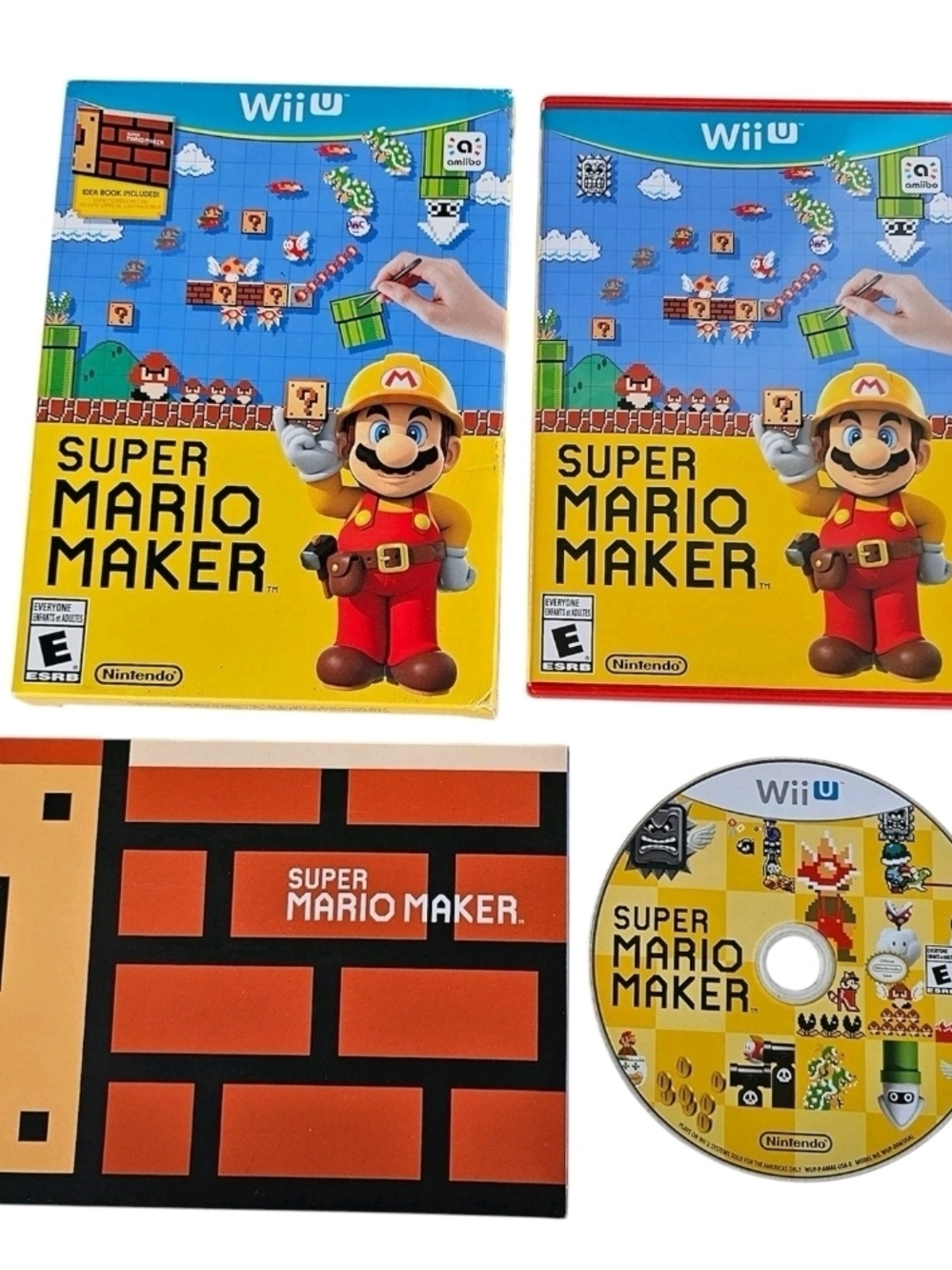 Nintendo Super Mario Maker 3DS Yellow Box Art